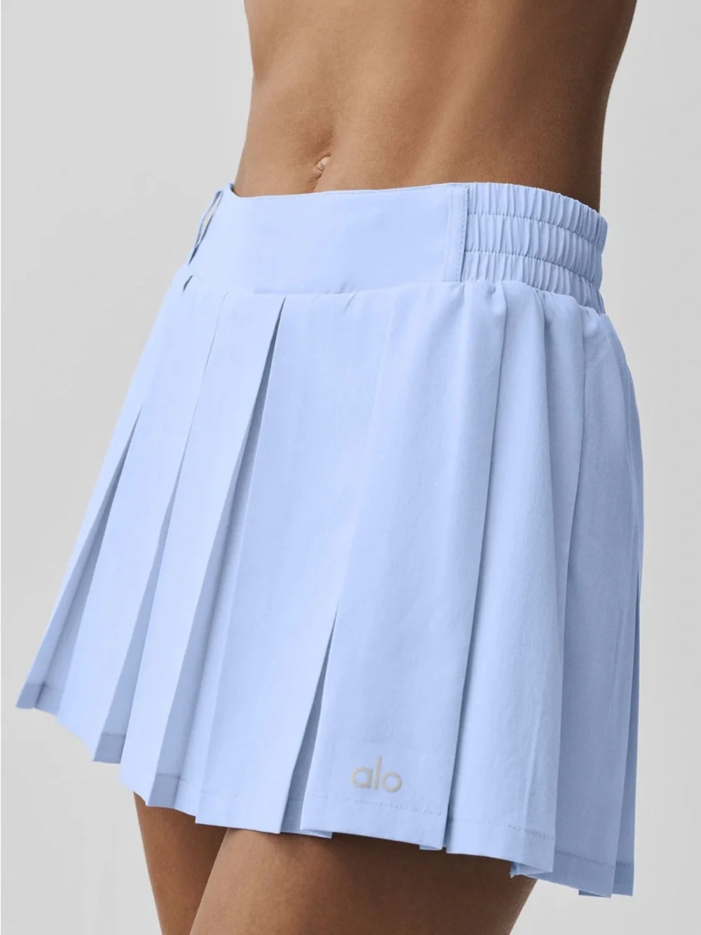 ALO Rally Tennis Skirt- Light Provence Blue